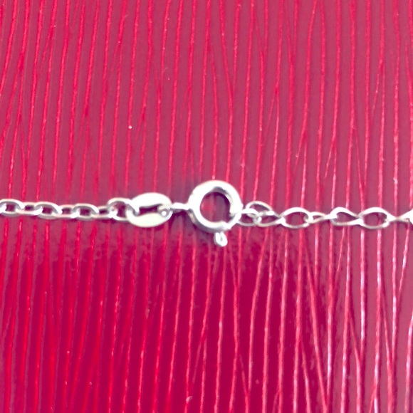 STERLING SILVER HEART NECKLACE - Picture 4 of 4